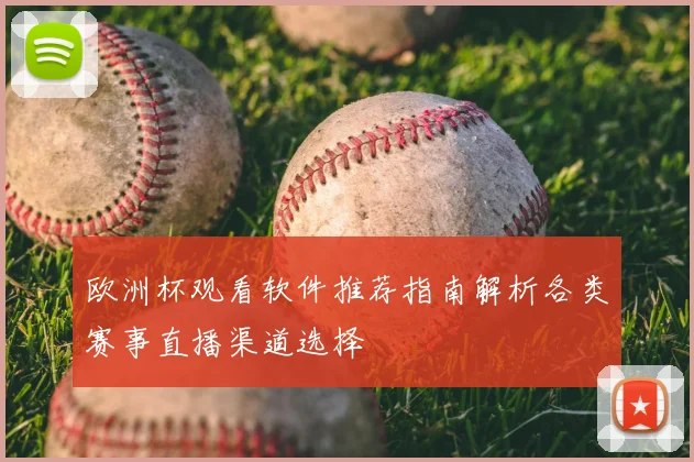 欧洲杯观看软件推荐指南解析各类赛事直播渠道选择